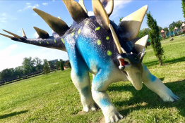 Wrzosowo Atrakcja Park rozrywki Bałtycki Park Dinozaurów 